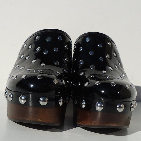 SIZE 36.5. MARC by MARC JACOBS “Dylan” wooden clogs. - Picture 4 of 16